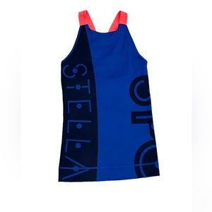 Adidas StellaSport Climalite Tank. Size Small. Hot Pink/Blue